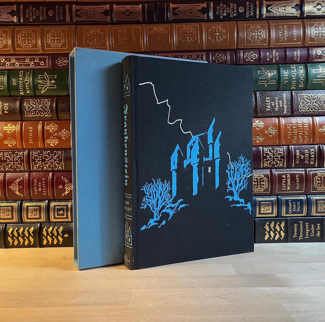 Frankenstein by Mary Shelley: First Heritage Press Edition With