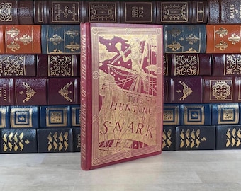 1900 'Hunting of the Snark' by Lewis Carroll, Illustrated Hardcover