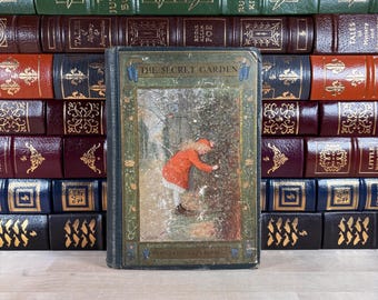 The Secret Garden by Frances Hodgson Burnett: First Edition, Fourth Printing