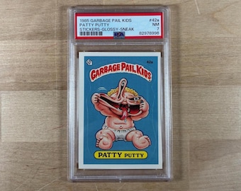Garbage Pail Kids: Patty Putty, Serie 2, PSA Graded 7, glänzend