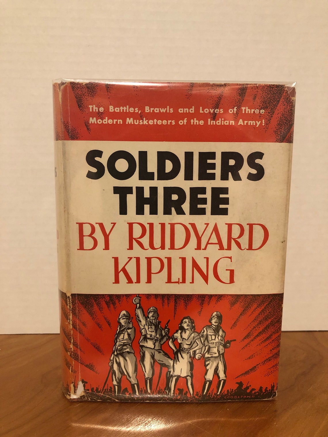 Soldiers Three by RUDYARD KIPLING First Triangle Books Etsy