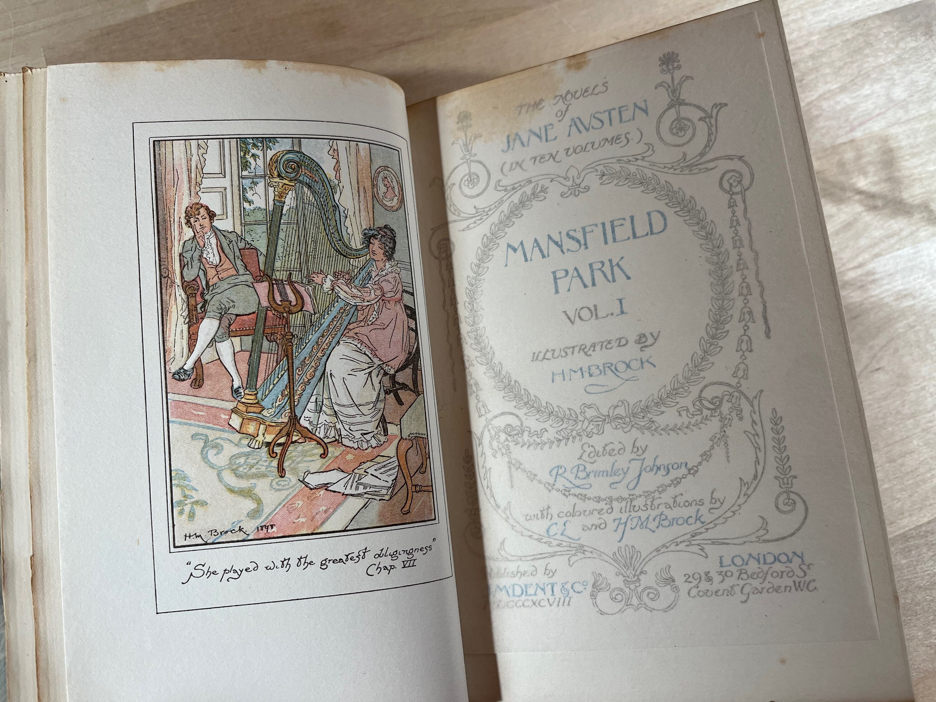 ジェーン・オースティン著『マンスフィールド・パーク』：1898年