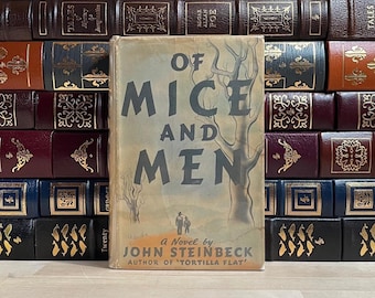 Om möss och människor av John Steinbeck: Första upplagan, tredje tryckningen, 1938