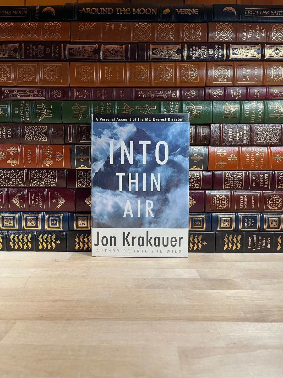 Into Thin Air by Jon Krakauer, First Edition and Third Printing, Mount Everest Tragedy, Into