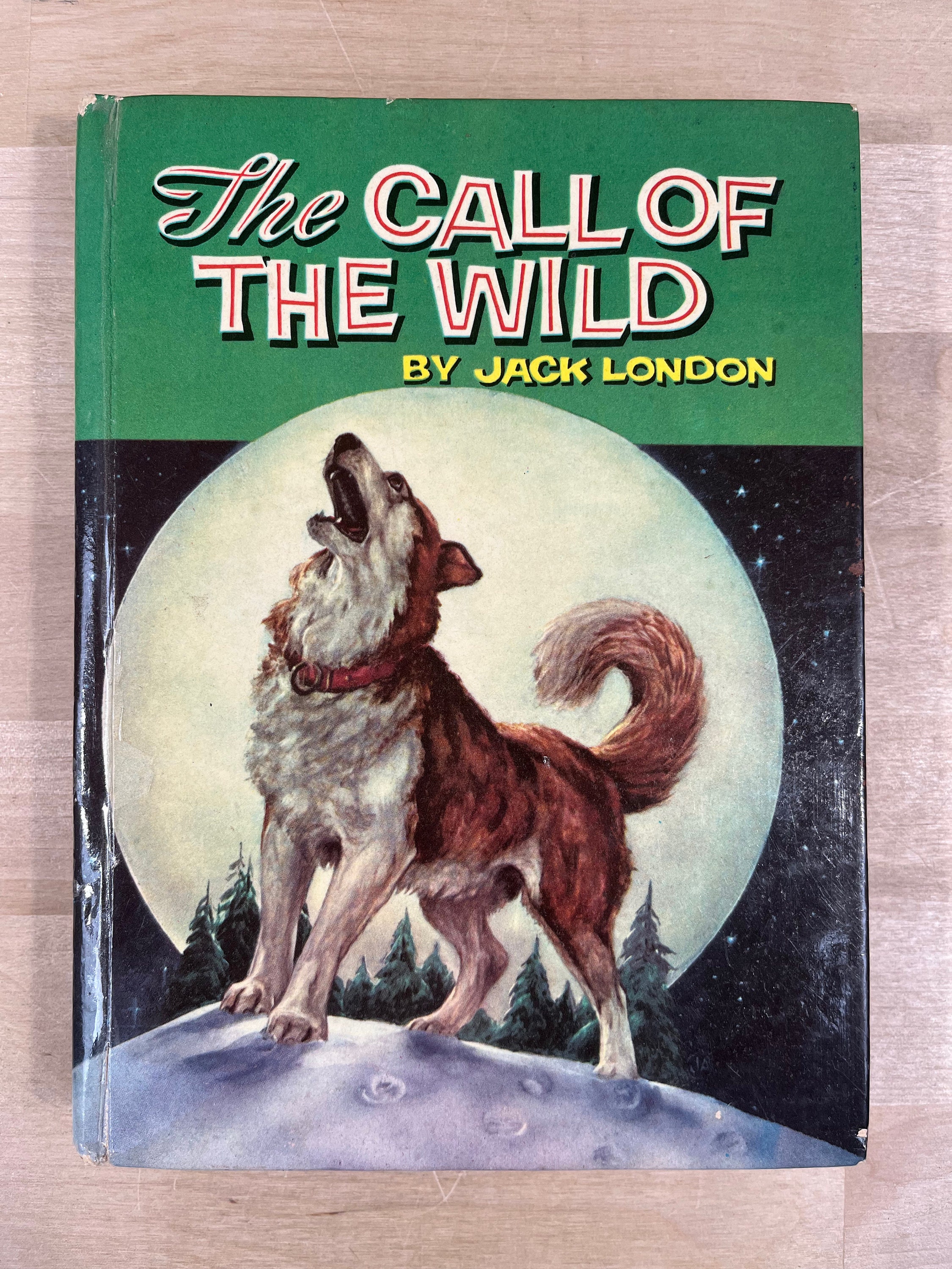 Vintage Outdoors Book the Call of the Wild by Jack London Americana Great  West Book Gift for Him Man Cave Decor 