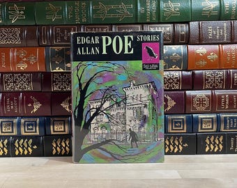 Edgar Allan Poe Stories by Edgar Allan Poe: First Edition, First Printing, Rare DJ