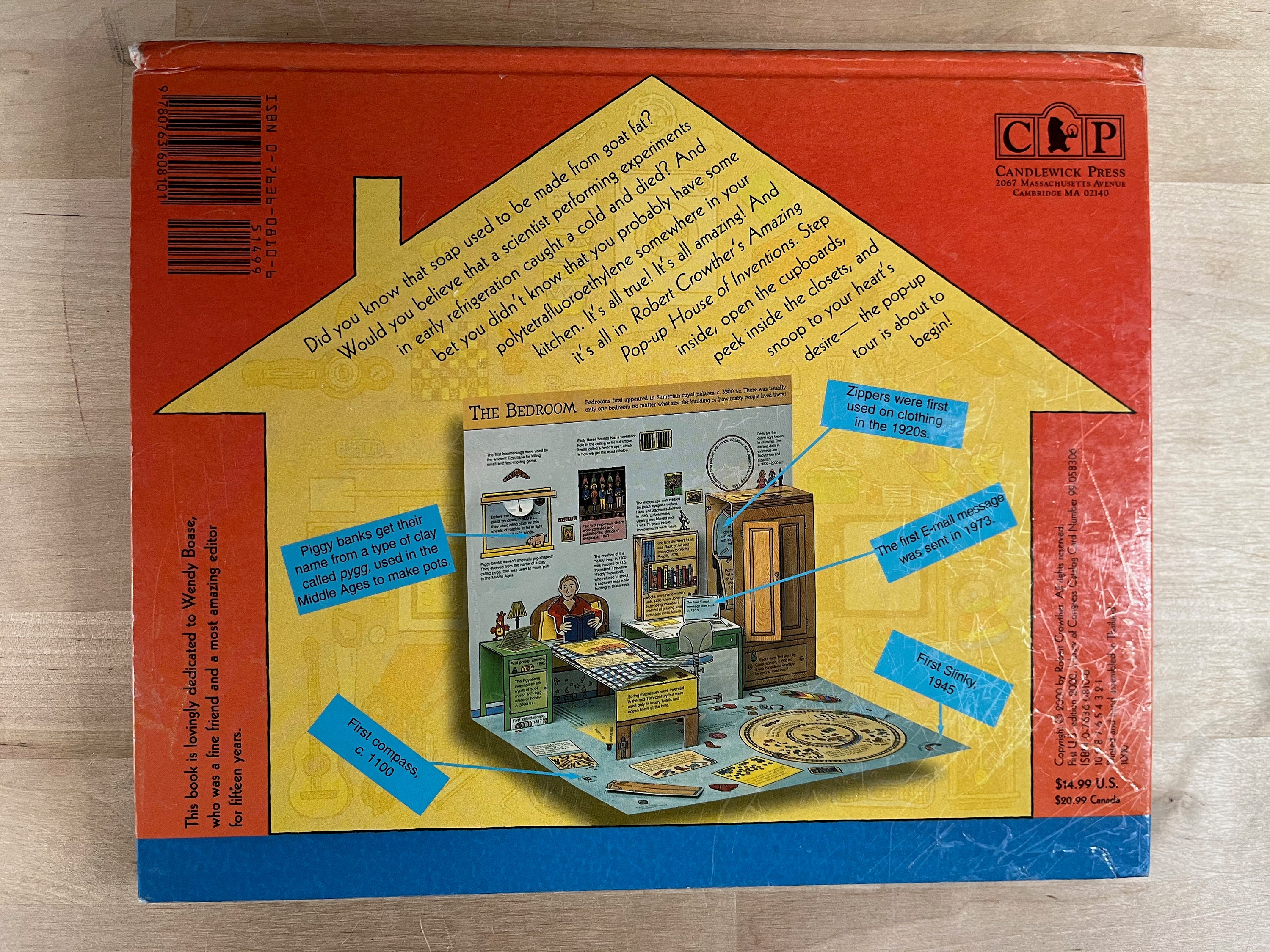 Robert Crowther's House of Inventions: First Edition Pop-up Book