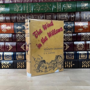 The Wind in the Willows by Kenneth Grahame, Early Printing, Illustrated by E.H. Shepard, 1933