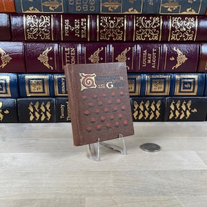 Miniature Book, Tennyson Gems, Alfred Lord Tennyson, Ernest Nister, Hardcover, Circa 1900