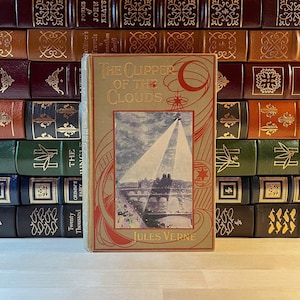 The Clipper in the Clouds (Robur the Conqueror) by Jules Verne, Early UK Printing, 1915