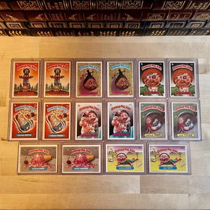 Garbage Pail Kids: 16 Early Series GPK Trading Cards