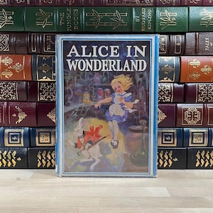 Alice in Wonderland 1925 John Tenniel Illustrated Edition with Rare Dust Jacket
