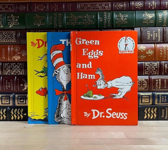 Three Classics by Dr Seuss: Children's Books, Hardcovers - Etsy