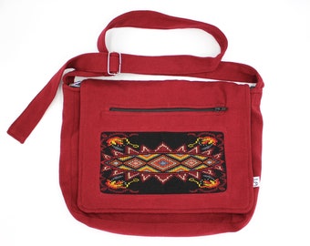 Q'ij Tat Messenger Bolsa