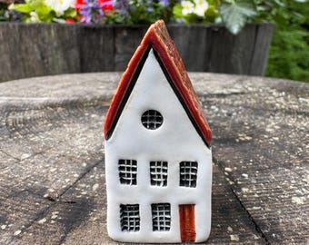 Tiny House, Little House, Ceramic House, Decor, Collectible, Unique Gift Idea
