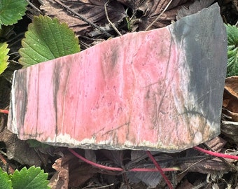 Vancouver Island Rhodonitskiva: Sällsynt rosa manganmineral