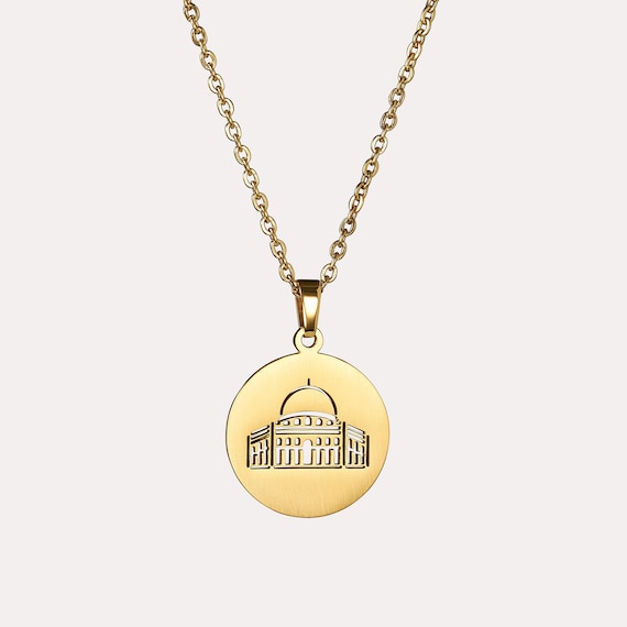 Gold Dome Necklace -  Canada