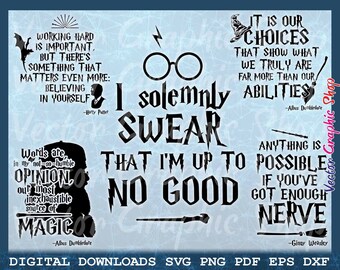 Download Harry potter svg | Etsy