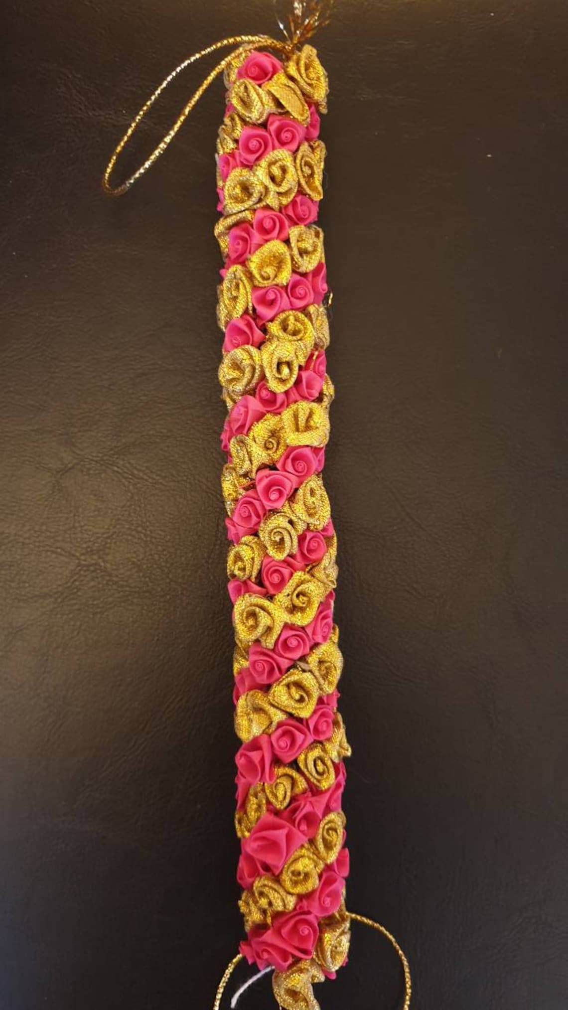 Traditional Indian Hair accessories coloured Gajra Artificial Etsy