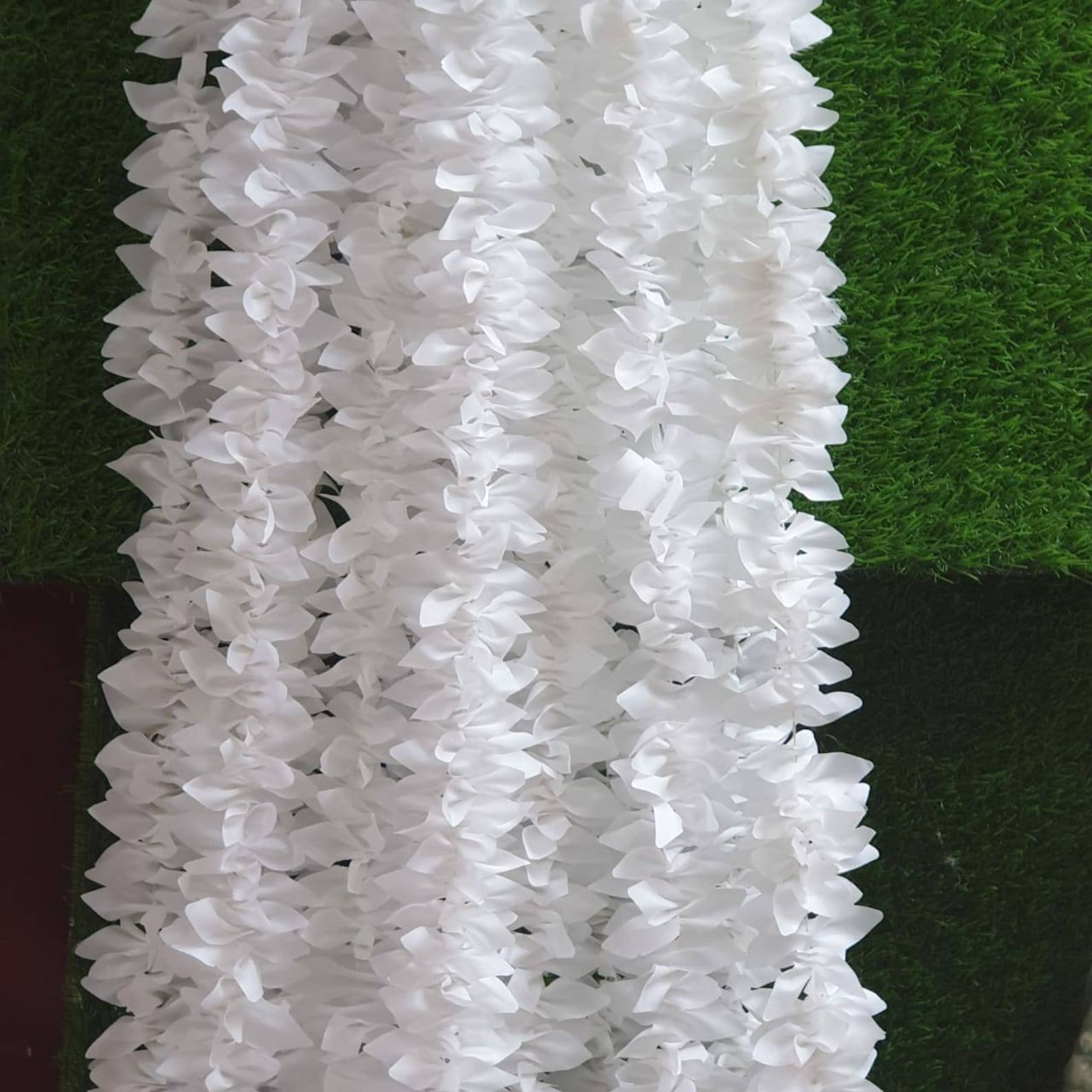 Artificial jasmine Garland 5 feet mehndi decor wedding party Etsy