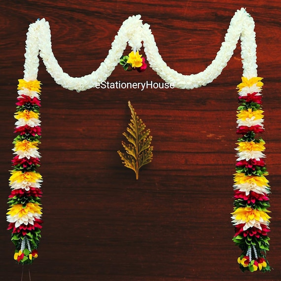 Estationeryhouse Guirnaldas Artificiales De Caléndula De 1,5