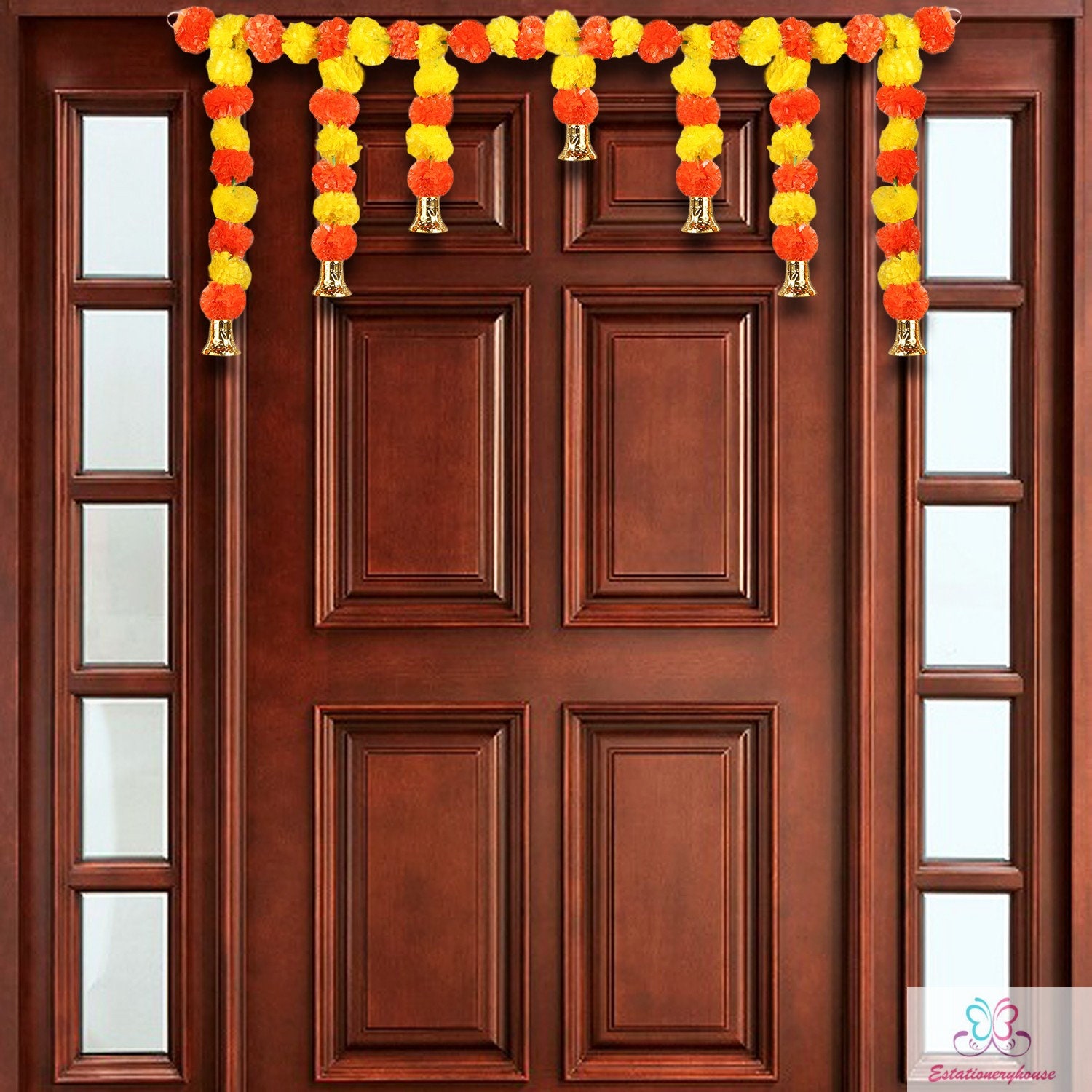 Indian Handcrafted Marigold Toran Door Hangings Decor