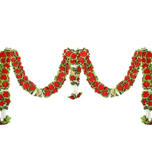 Indian handcrafted toran door hangings decor wedding mehndi party rose