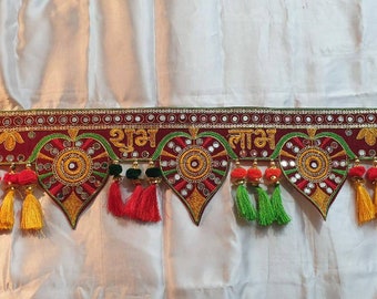 Home Decorative Handicraft Traditional Design Door Hanging Bandarwal Toran Door