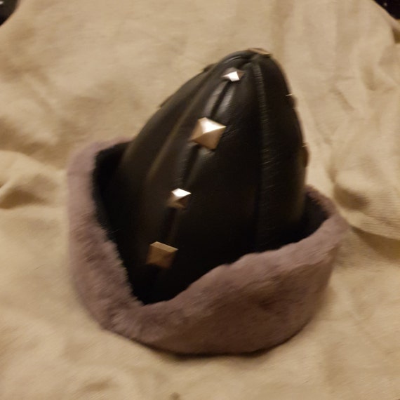 Ertugrul Kayi Leather Alp Hat Mens 