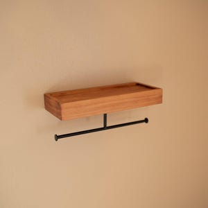 Prayer Shelf | Rosary Organizer | Catholic Prayer Room Decor image 2