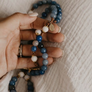Mary, Mother of God Rosary - Catholic Rosary - Catholic Gifts - Gifts for Catholic Woen - Catholic Christmas Gift - Natural Rosary