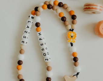 Rosario de silicona personalizado / Primer rosario para bebés y niños / Regalo de bautismo católico