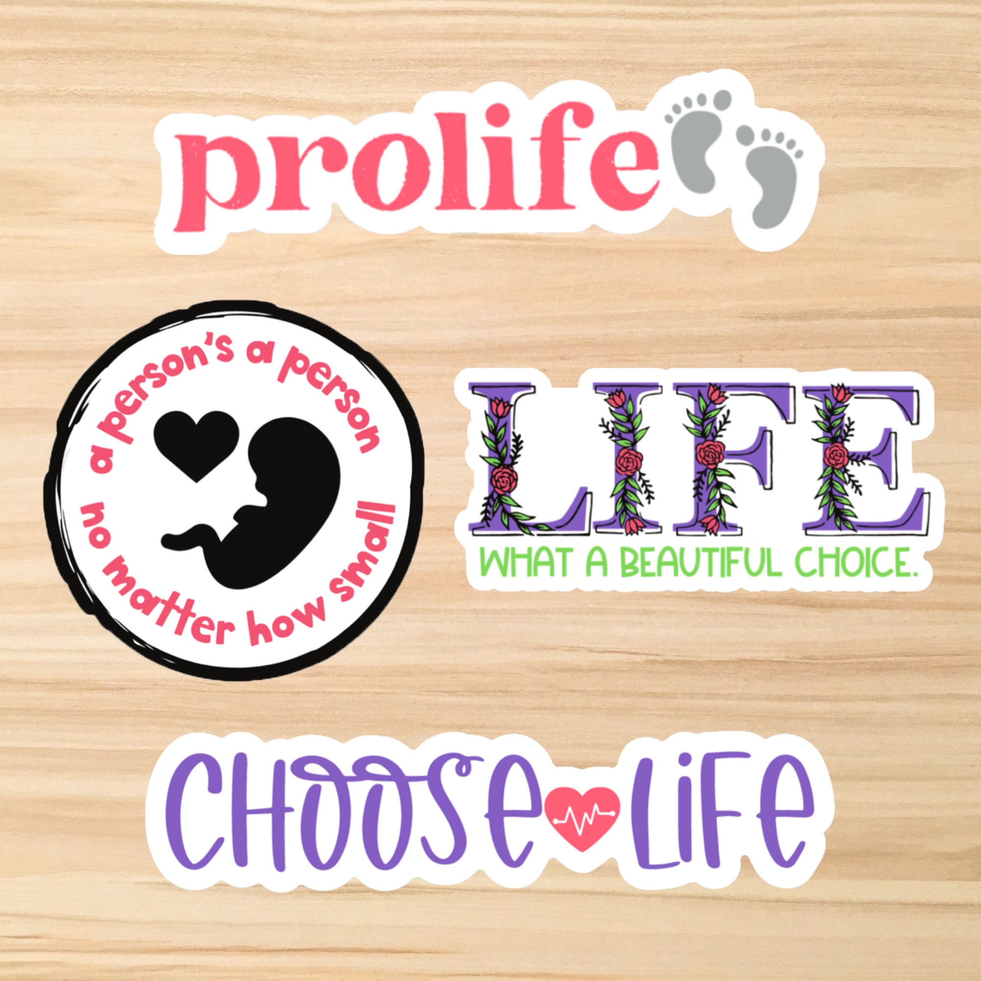 ProLife Sticker ProLife Movement Catholic Sticker Etsy