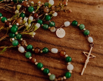 Abundant Life Rosary | Catholic Rosary | John 10:10 Rosary | Scripture Rosary | Catholic Gifts for Sacraments | Mother's Day Gifts