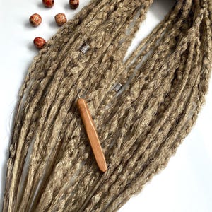 Rastas de crochet con bultos: extensiones de cabello sintético vikingo bohemio