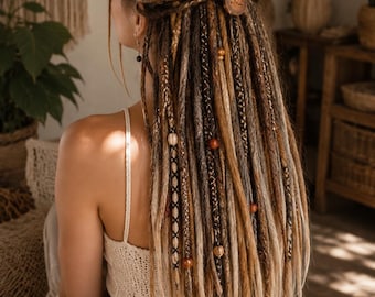 Crochet Honey Blonde Dreadlocks: Kanekalon Synthetic Dreads