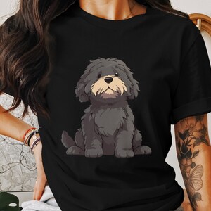 Portuguese Water Dog T-Shirt Kawaii Style Wonderfully Soft Bella 3001 Tee Gift for Dog Lover Dog Mom or Dad Pet Parent