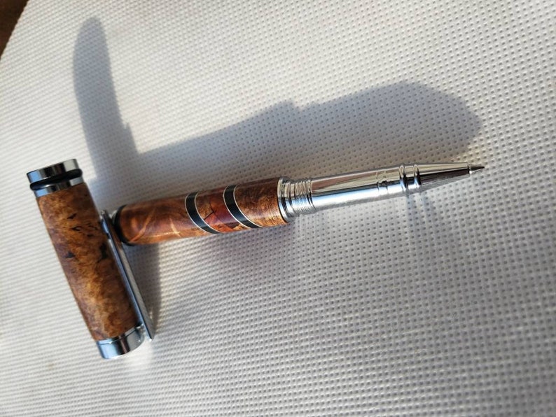 Cherry Burl Rollerball Pen!