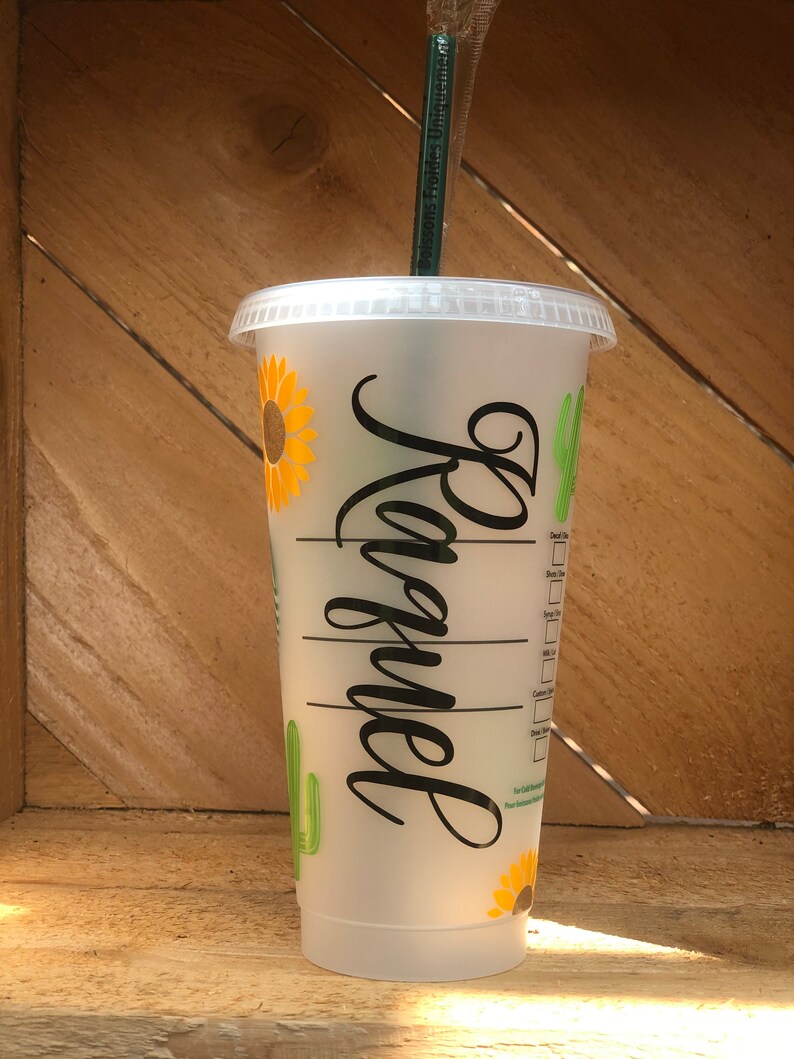 Sunflower Western Summer Starbucks Cup Home Living Tumblers Water Glasses Vadel Com Sunflower Western Summer Starbucks Cup Home Living Tumblers Water Glasses Vadel Com
