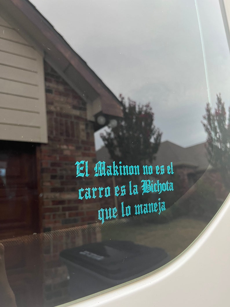 Karol G Sticker La Bichota Sticker Karol G Car Decal El Etsy