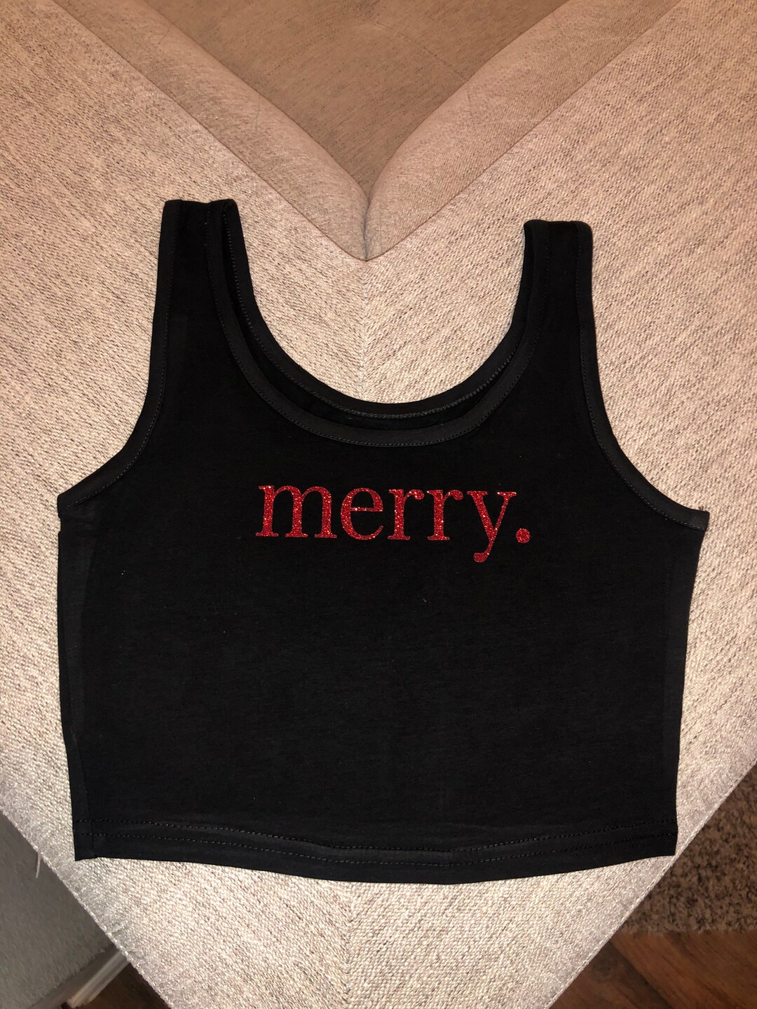 Christmas Crop Top 
