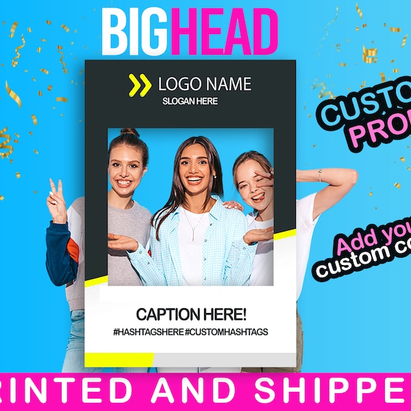 Custom Business Corporate Photo booth Frame Prop Customize your item  II fast free shipping II