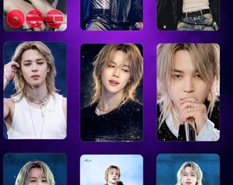 BTS jimin photo cards