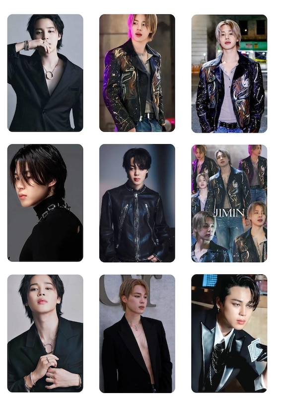 BTS Jimin Photo Cards - Etsy