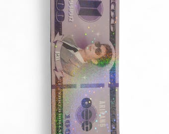 K-pop BTS sparkly 100 BILLS