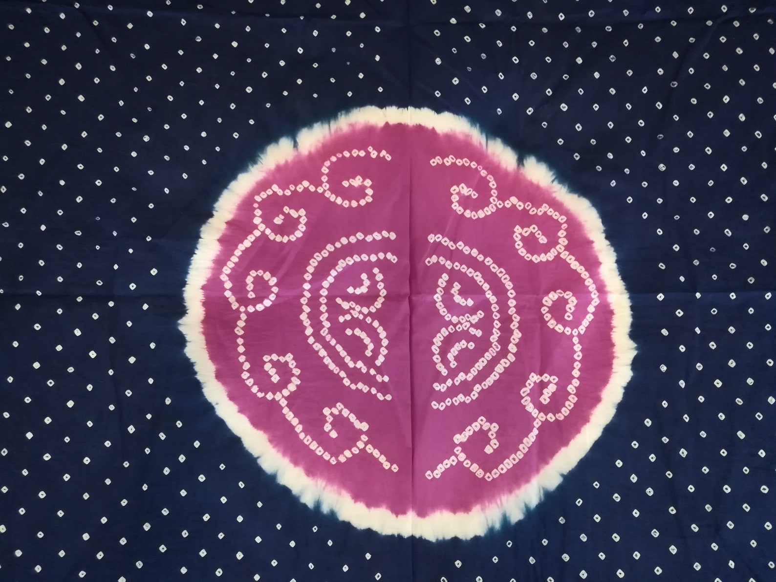 Colorful Floral Kutchi Bandhani Indian Wall Hanging Long Etsy