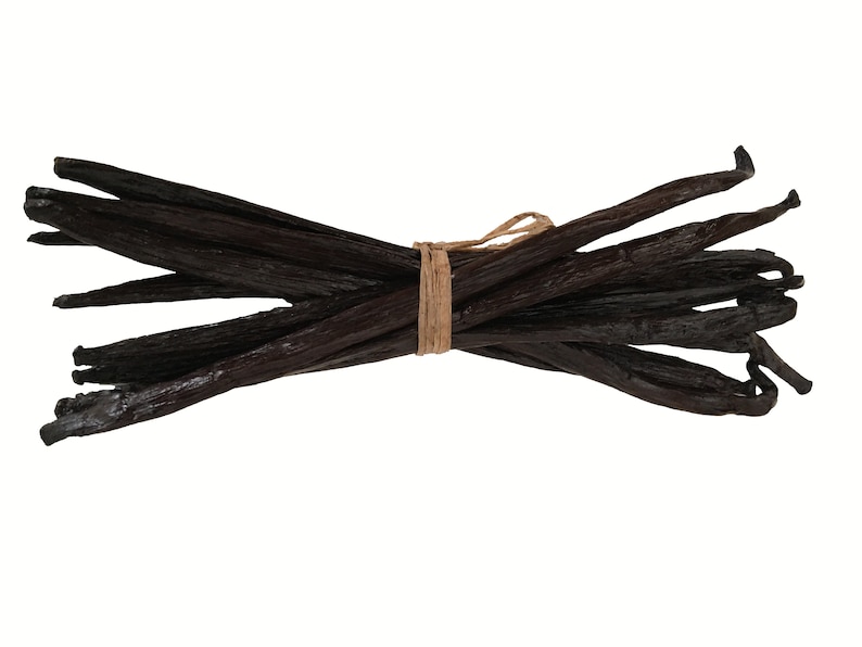 Tahitian Vanilla Beans Grade A 67 Fresh Plump NONGMO Natural Raw