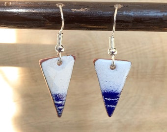 Artisan Open Triangle Pendant Sterling Silver Geometric Design PN-763