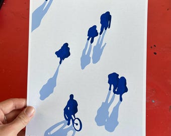 shadows print / 8x10"