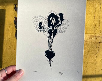 Cowboy Boots / Original Handmade Linocut Print / 8x10 - Etsy